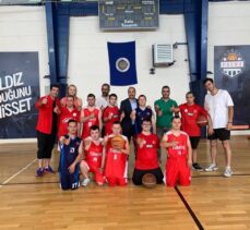 Özel Sporcular Down Basketbol Milli Takımı'nın “2021 Avrupa Trigames” hazırlık kampı, Ankara'da başladı