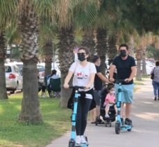 Samsun'da, ekonomik ve çevre dostu elektrikli scooter ile bisiklet kullanımı yaygınlaştırılıyor
