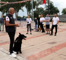 Samsun'da “Köpek Eğitmenliği Eğitimi Sertifika Kursu” düzenlendi