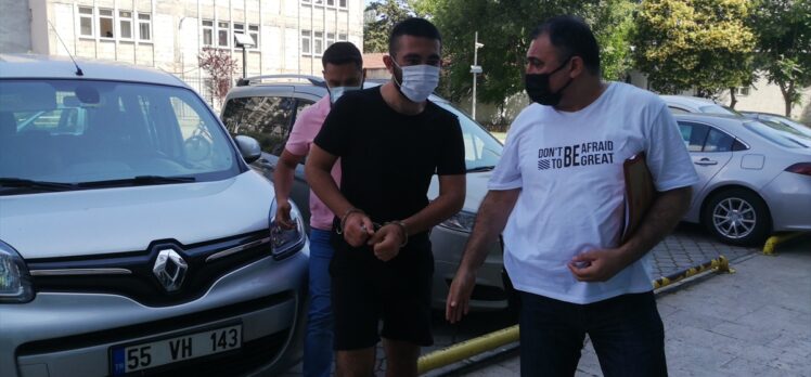 Samsun'da silahlı saldırıda bir genci yaraladığı iddiasıyla yakalanan zanlı tutuklandı