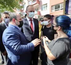 Sanayi ve Teknoloji Bakanı Varank, Edirne'deki su baskınında zarar gören esnafları ziyaret etti: