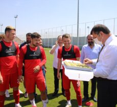 Sivasspor, Petrocub maçının hazırlıklarını sürdürdü