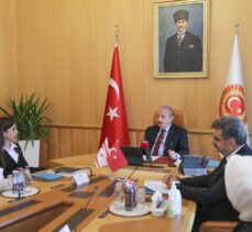 TBMM Başkanı Şentop, KKTC-Türkiye Parlamentolararası Dostluk Grubu'nu kabul etti: