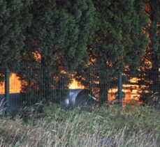 GÜNCELLEME – Tekirdağ'da geri dönüşüm fabrikasında çıkan yangın söndürüldü