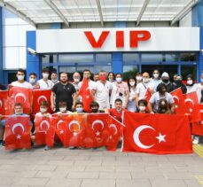 Trabzonspor boks takımı sporcusu Busenaz Sürmeneli, olimpiyat yolcusu