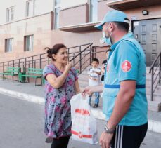 Türkiye Diyanet Vakfı, Kazakistan’da ihtiyaç sahibi ailelere kurban eti dağıttı