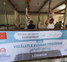 Türkiye Diyanet Vakfı, Lübnan’da 20 bin aileye kurban eti dağıtacak