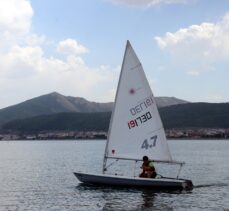 Yelkenciler, Van Gölü'nde şampiyonalara hazırlanıyor