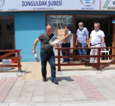 Zonguldak'ta gönüllüler geri dönüşüme katkıda bulunuyor