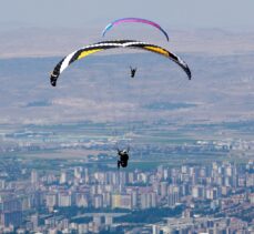 12. Ali Dağı Yamaç Paraşütü Mesafe Şampiyonası, Kayseri'de başladı