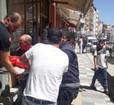 Afyonkarahisar'da asansörün halatı koptu: 2 yaralı