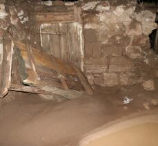 Ağrı’da bir köyde etkili olan sel hasara yol açtı