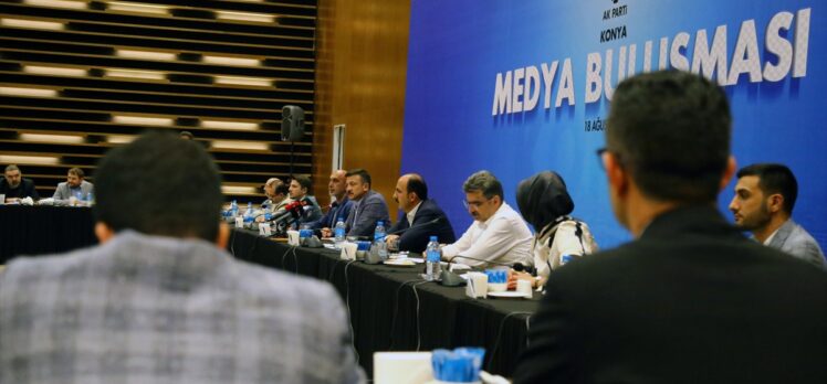 AK Parti Genel Başkan Yardımcısı Dağ, Konya'da Medya Buluşması'nda konuştu: