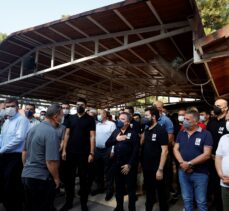 Antalya Büyükşehir Belediye Başkanı Muhittin Böcek'in ağabeyi son yolculuğuna uğurlandı