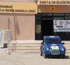 Antalya'da öğrencilerin tasarladığı elektrikli araç TEKNOFEST'te yarışacak