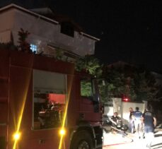 Antalya'da villada çıkan yangın söndürüldü