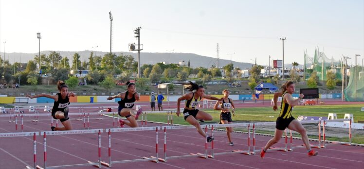Atletizmde 16 Yaş Altı Türkiye Şampiyonası ve 18 Yaş Altı Olimpik Deneme Yarışması Mersin'de başladı