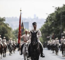 Başkentte 30 Ağustos Kortej Yürüyüşü yapıldı