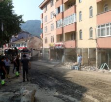 Bozkurt'ta sel felaketinin yaralarını sarmak için çalışmalar devam ediyor