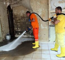 Bozkurt'ta suyun kesildiği bölgelerde bakım ve onarım çalışmaları devam ediyor