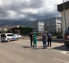 Bursa'da bacağına kurşun isabet eden belediye temizlik işçisi yaralandı
