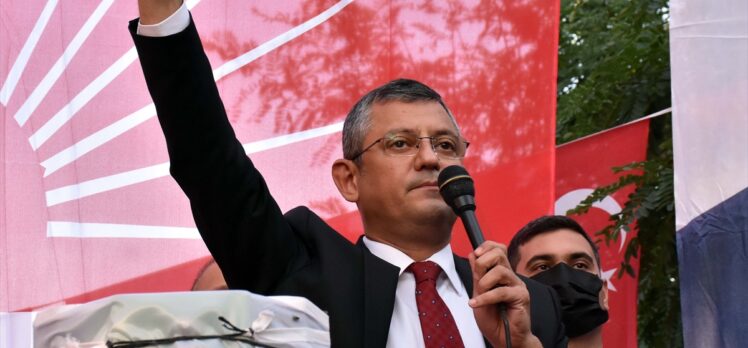 CHP Grup Başkanvekili Özgür Özel, Kırıkkale'de parti binası açılışında konuştu: