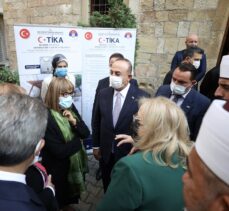 Dışişleri Bakanı Çavuşoğlu, Belgrad'da Bayraklı Camisi'ni ziyaret etti