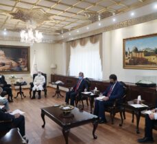 Diyanet İşleri Başkanı Erbaş, Maldivler Din İşleri Bakanı Cemal ile görüştü