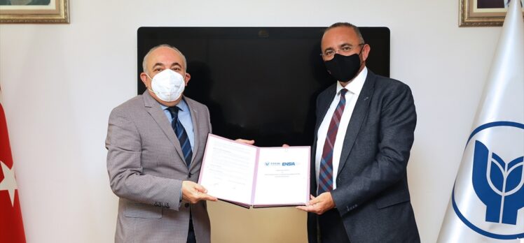 ENSİA, Yaşar Üniversitesi ile ortak organizasyonlar için iş birliği protokolü imzaladı