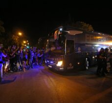 Fenerbahçe kafilesi Adana'da