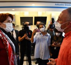 İYİ Parti Genel Başkanı Akşener Sivas'ın Zara ve İmranlı ilçelerinde esnafı ziyaret etti