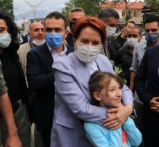İYİ Parti Genel Başkanı Meral Akşener Erzincan'da esnafı ziyaret etti: