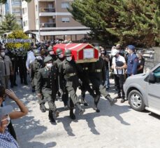 İzmir'de hayatını kaybeden emekli Korgeneral Metin Yavuz Yalçın için tören düzenlendi