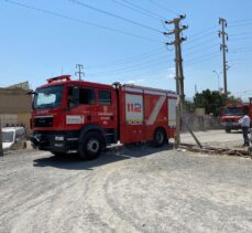 GÜNCELLEME – Kahramanmaraş'ta yediemin hurda araçların bulunduğu alanda çıkan yangın kontrol altına alındı
