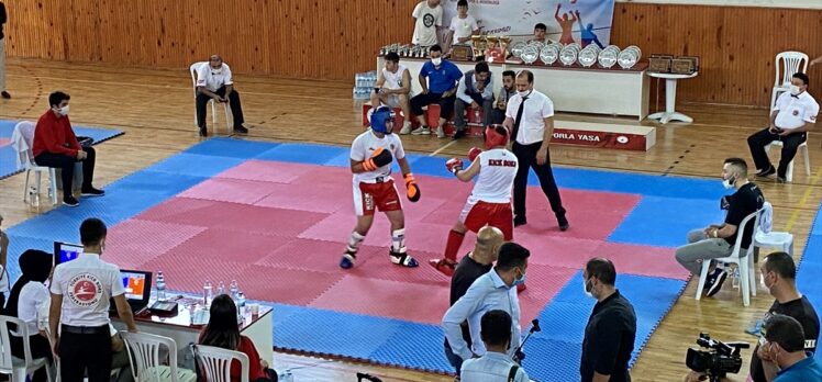 Kırşehir'de düzenlenen Kick Boks Zafer Turnuvası sona erdi