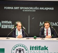 Konyaspor'un forma sırt sponsoru “Mahmood Coffee” oldu