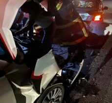 Mardin'de zincirleme trafik kazasında 13 kişi yaralandı