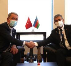 Akar, Azerbaycan Savunma Bakanı Hasanov ile görüştü