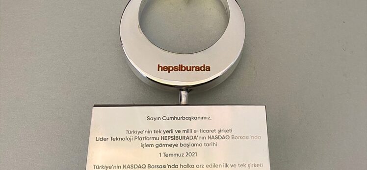 Nasdaq borsasında halka açılan ilk Türk şirketi Hepsiburada'nın kurucusu Doğan'dan Erdoğan’a teşekkür ziyareti