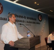 Öz Finans İş Sendikası Genel Başkanı Eroğlu, Adana'da olağan genel kurula katıldı
