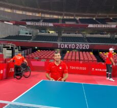 Paralimpik masa tenisçiler, Tokyo'da Türkiye'yi sevindirmek istiyor (2)