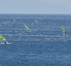 Rüzgar sörfünde 2021 Techno 293 Plus Dünya Şampiyonası heyecanı sürüyor