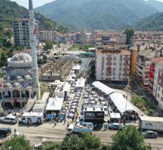 Sel felaketinin yaşandığı Bozkurt'ta hayatını kaybedenler için mevlit okutuldu