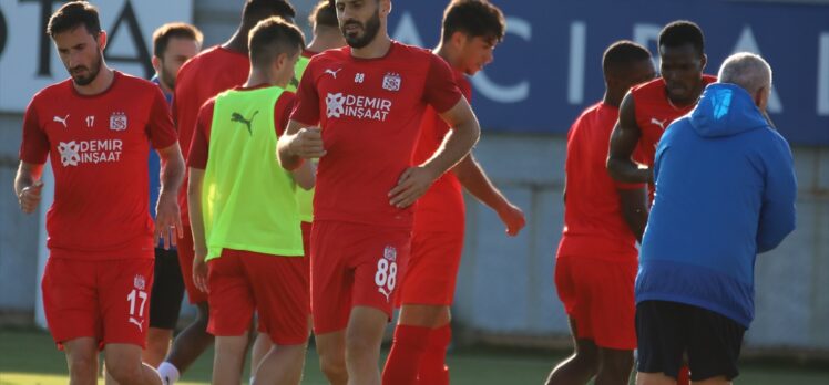 Sivasspor'da Konyaspor maçının hazırlıkları tamamlandı
