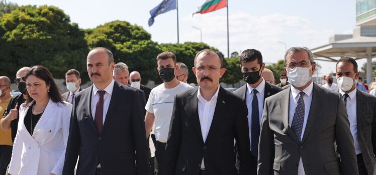 Ticaret Bakanı Mehmet Muş, Edirne'de ziyaret ve incelemelerde bulundu