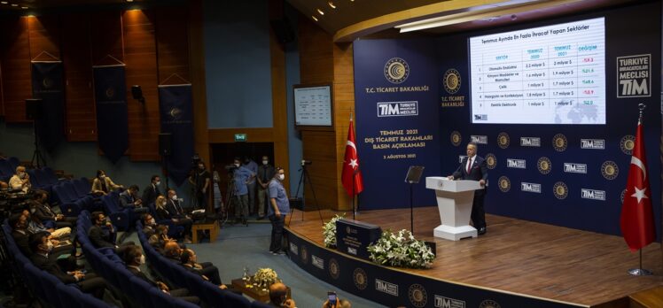 TİM Başkanı İsmail Gülle, temmuz ayı ihracat rakamlarını değerlendirdi:
