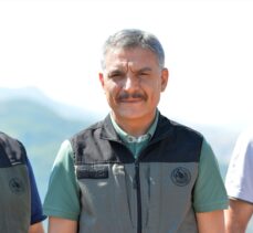 Tunceli Valisi Mehmet Ali Özkan, örtü yangınının sürdüğü bölgede incelemede bulundu: