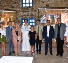 “Türkiye'deki Ukraynalı Ressamlar Sergisi” Bodrum'da açıldı