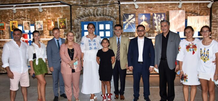 “Türkiye'deki Ukraynalı Ressamlar Sergisi” Bodrum'da açıldı