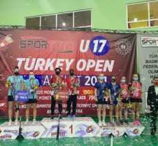 Uluslararası 17 Yaş Badminton Turnuvası sona erdi